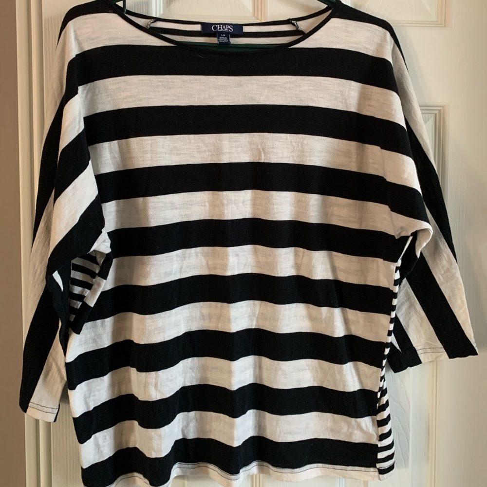 Chaps striped top